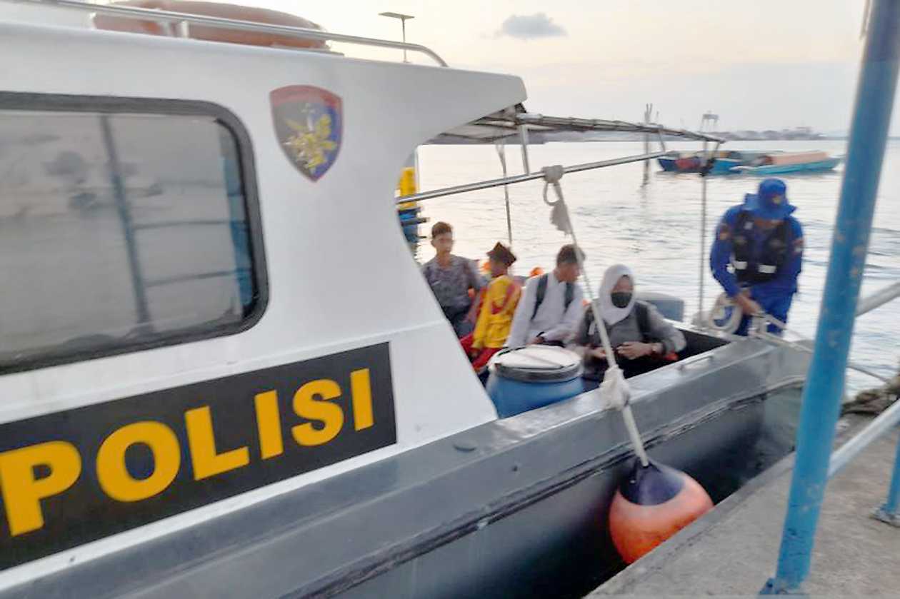 Enam Unit Kapal Patroli Polda Kepri Disiagakan Saat Arus Mudik Lebaran