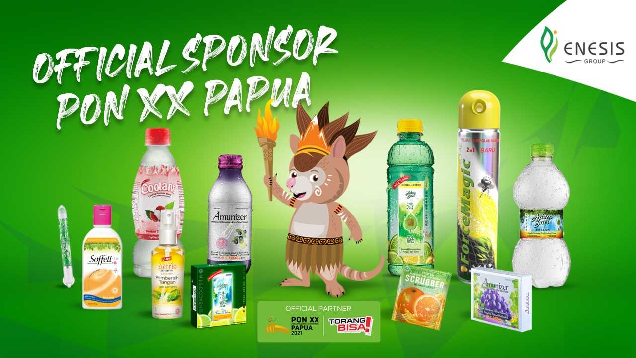 Enesis Resmi Jadi Sponsor PON XX Papua