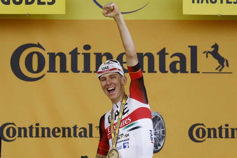 Etape 17 Tour de France yang Melelahkan Ini Milik Pogacar Tapi Jersey Kuning Tetap Milik Vingegaard