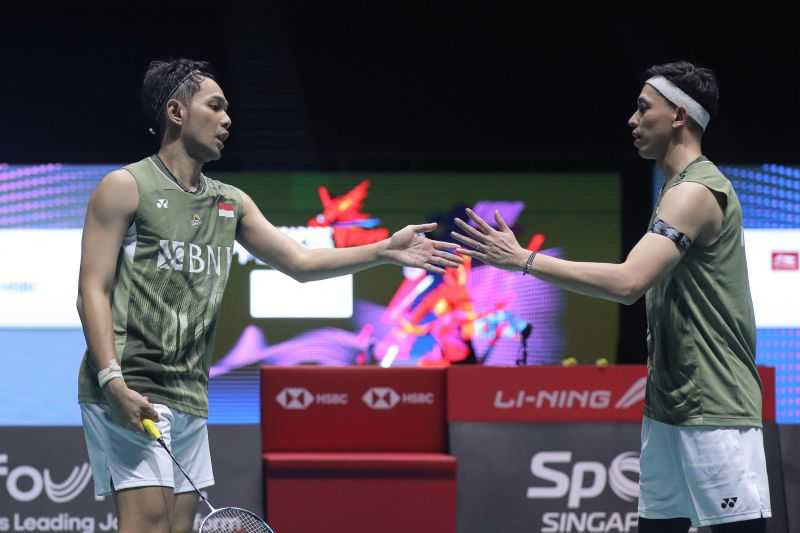 Fajar/Rian Berpeluang Sabet Gelar Juara Singapore Open 2024