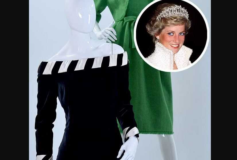 Fantastis! Gaun Hitam Putri Diana Terjual Seharga Rp5 Miliar Lebih
