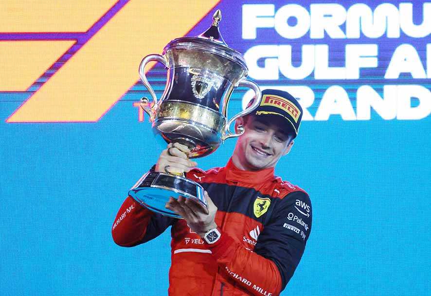 Ferrari Kuasai Balapan Pembuka di GP Bahrain