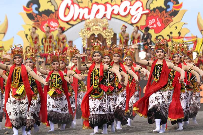 Festival Gandrung Sewu di Banyuwangi