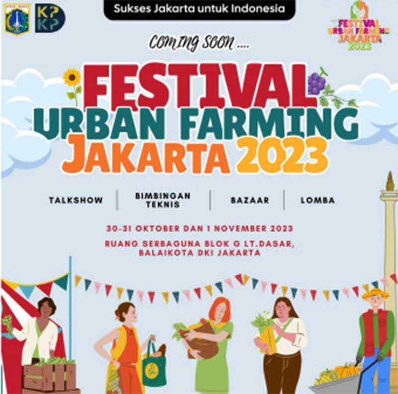Festival Urban Farming Diisi Bimbingan Teknis