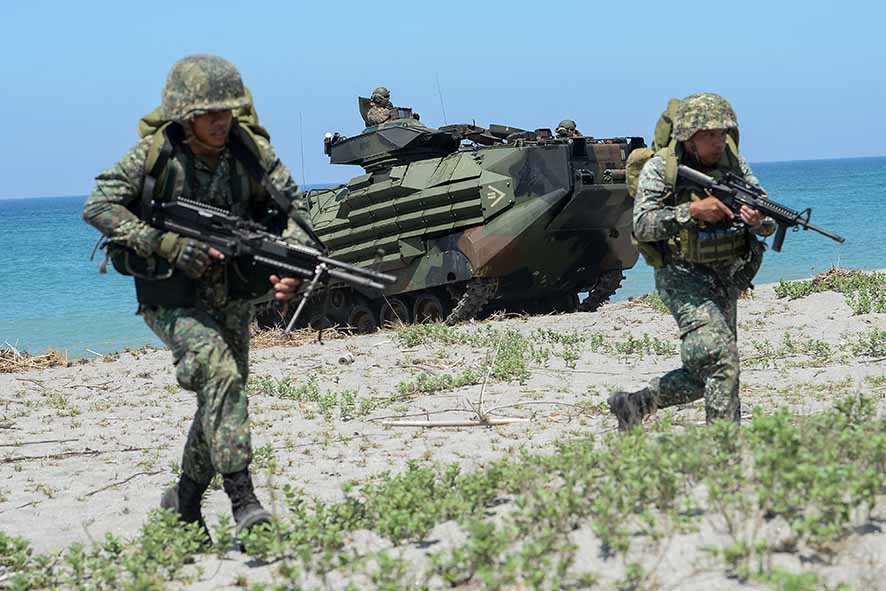 Filipina dan Amerika Gelar  Latihan Militer Terbesar