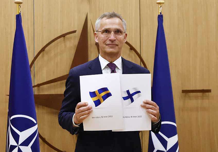 Finlandia dan Swedia Mendaftar untuk Bergabung di NATO