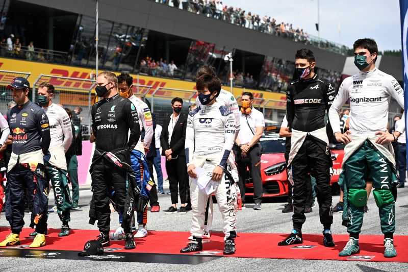 Formula 1 Tiadakan Seremoni Berlutut Jelang Balapan di Musim Ini