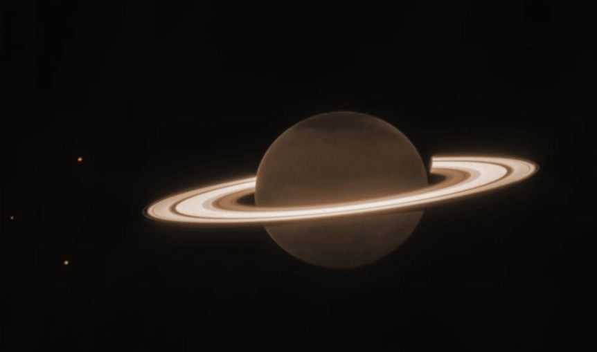 Foto Memukau Planet Saturnus dari Teleskop Webb, Gelap tapi Cincinnya Bersinar