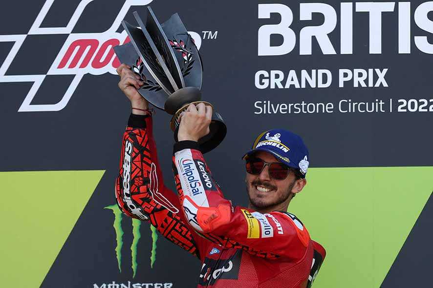 Francesco Bagnaia Menangi MotoGP Inggris