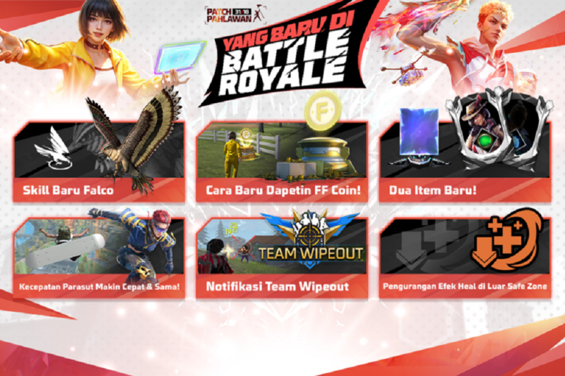 Free Fire Hadirkan Patch Spesial untuk Sambut Hari Pahlawan