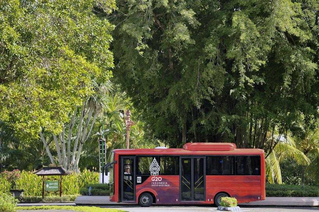 G20 Gunakan 30 Bus Listrik Merah Putih Buatan Dalam Negeri, Simbol Kongkret Transisi Energi Indonesia