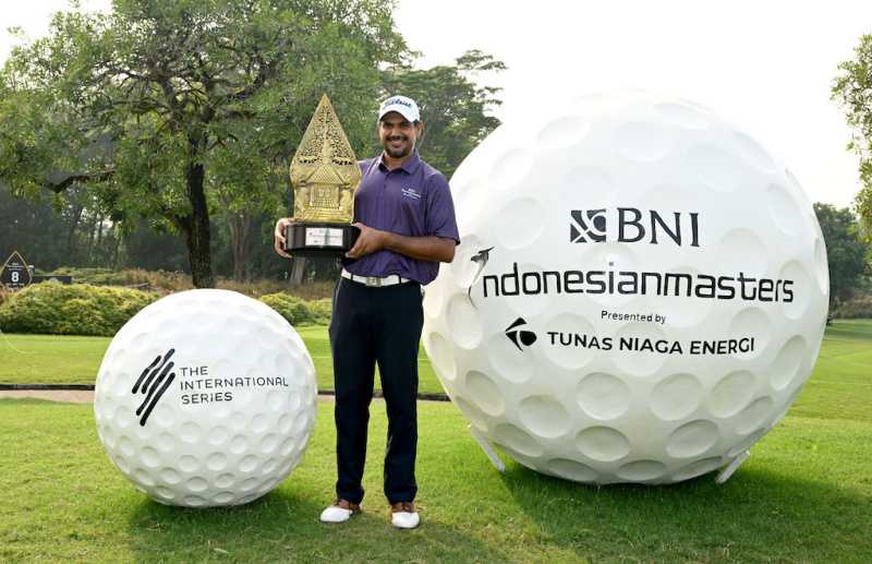 Gaganjeet Bhullar juara BNI Indonesian Masters 2023 2