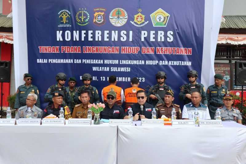 Gakkum KLHK Sulawesi Telah Lakukan 2.133 Operasi Pengamanan Hutan