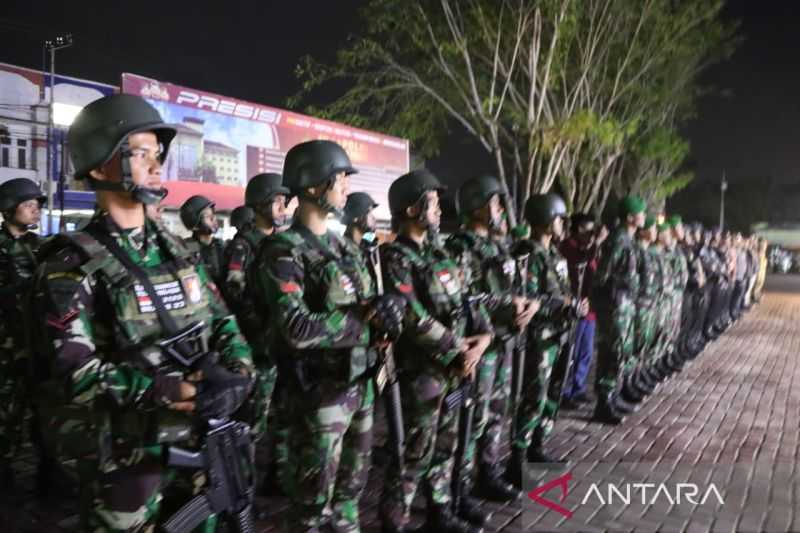 GAM Ulang Tahun, TNI-Polri Gelar Patroli Cegah Pengibaran Bendera Bulan Bintang