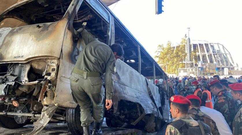 Ganas! Teroris Membabi Buta Hancurkan Kota, Serangan Dilancarkan ke Bus di Suriah Menewaskankan 13 Orang