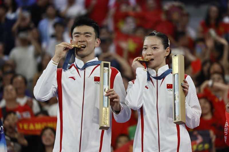 Ganda Campuran Tiongkok Zheng/Huang Sempurnakan Gelar Setelah Meraih Emas Olimpiade Paris