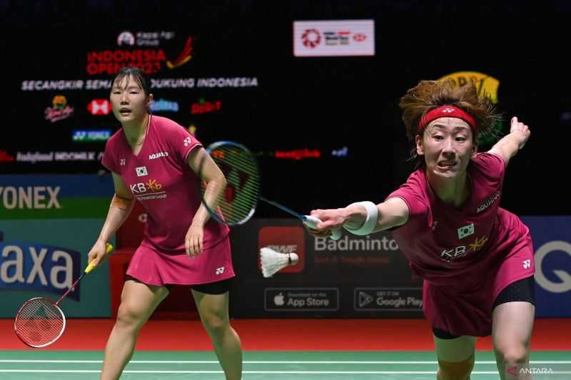 Ganda Putri Korea Selatan Baek/Lee Tak Terbebani untuk Pertahankan Gelar Juara Indonesia Open