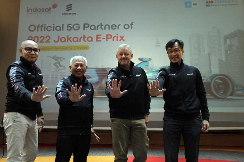 Gandeng Ericsson, IOH menjadi Official 5G Partner Jakarta E-Prix 2
