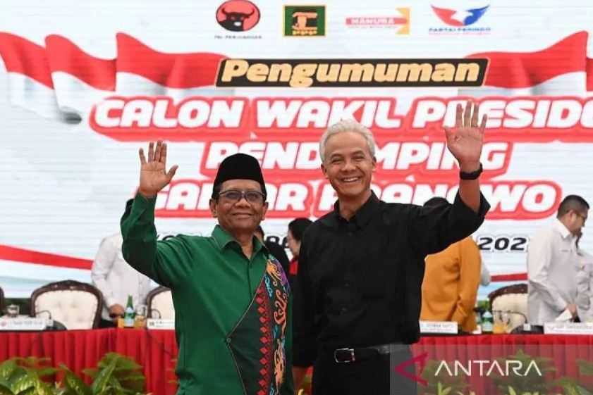 Ganjar-Mahfud akan Mendaftar Pukul 11.00, Berangkat dari Tugu Proklamasi