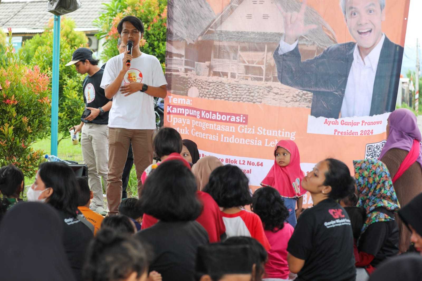 Ganjar Milenial Center Sosialisasi Upaya Pengentasan Stunting hingga Resmikan Kampung Kolaborasi