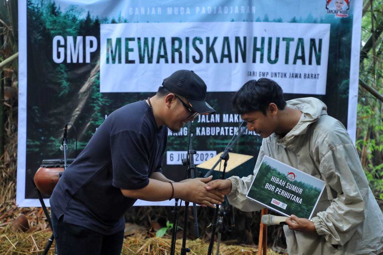 Ganjar Muda Padjajaran Wariskan Hutan di Kawasan Jatiwangi Majalengka 5