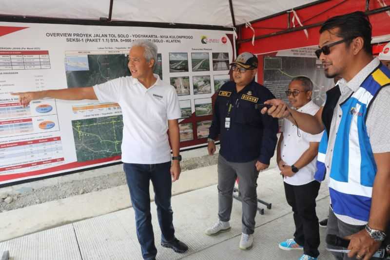 Ganjar Pastikan Jalur Mudik di Jateng Telah Siap Digunakan