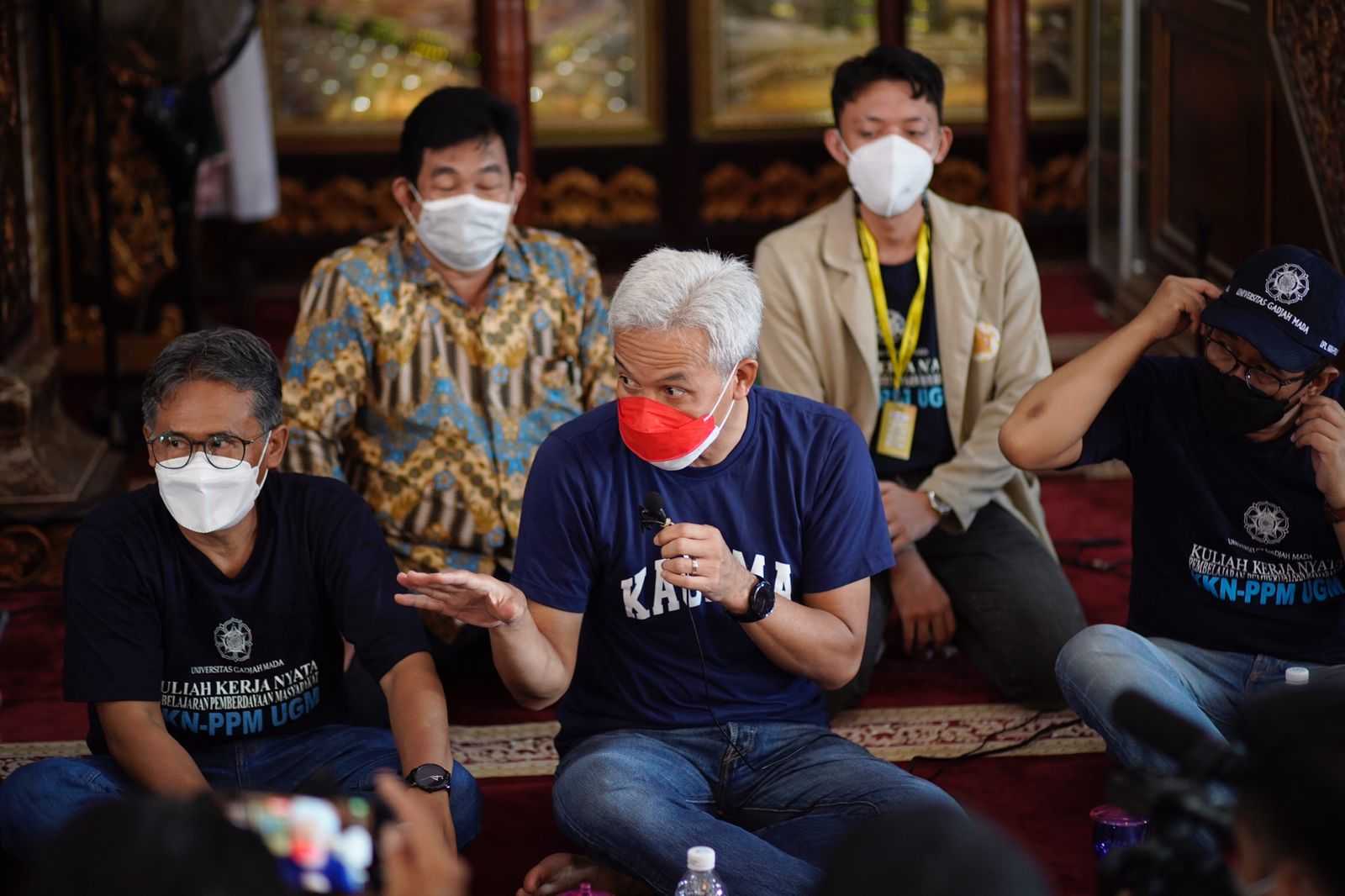 Ganjar Pranowo Datang ke Sumsel di Acara Kolaborasi KKN UGM dengan UIN Radeh Patah