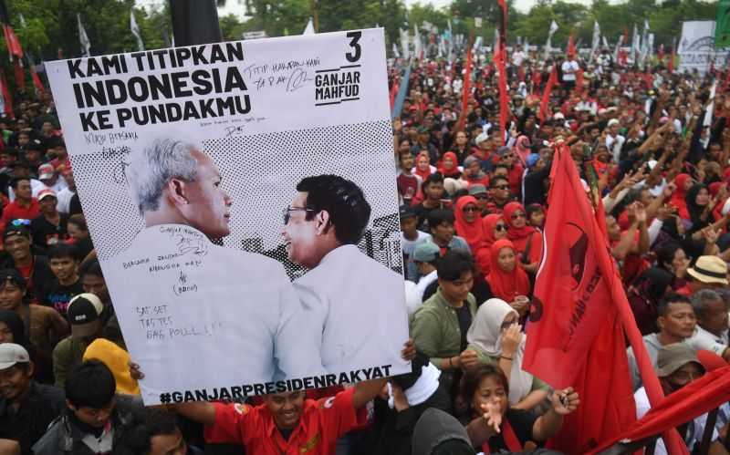 Ganjar Pranowo Kampanye di Ambon dan Banda Neira, Mahfud MD di Pekanbaru
