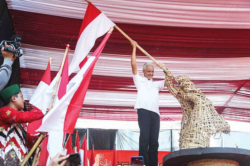 Ganjar Sebut Jateng Harus Jadi Contoh Pemilu Damai