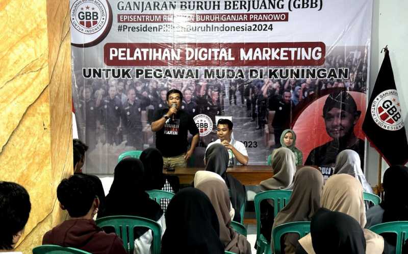 Ganjaran Buruh Adakan Pelatihan Digital Marketing Untuk Pekerja Muda di Kuningan 1