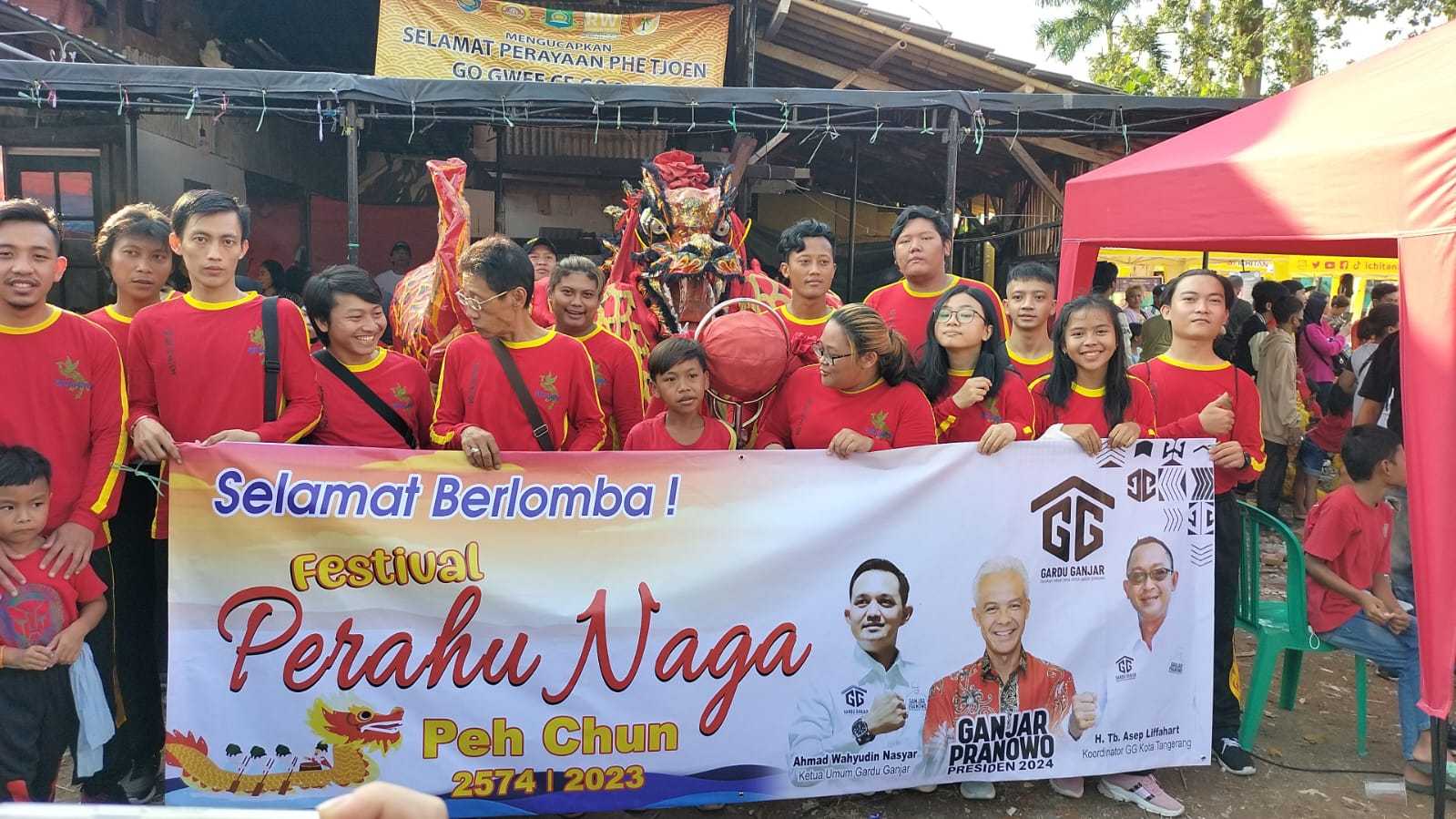 Gardu Ganjar Banten Dukung Festival Perahu Naga Peh Cun di Tangerang 1
