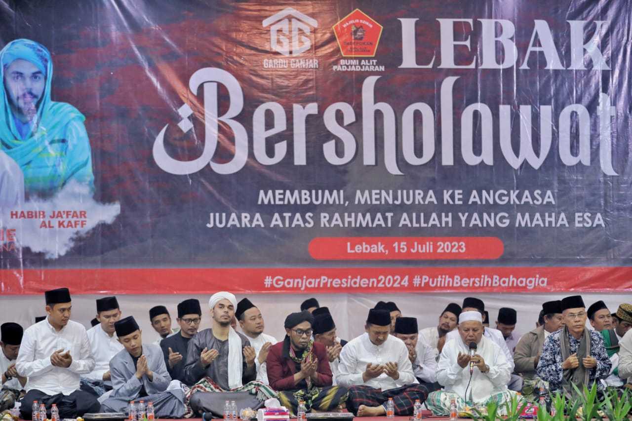 Gardu Ganjar Gelar Lebak Bersholawat, Bentuk Doa dan Upaya Rawat Budaya