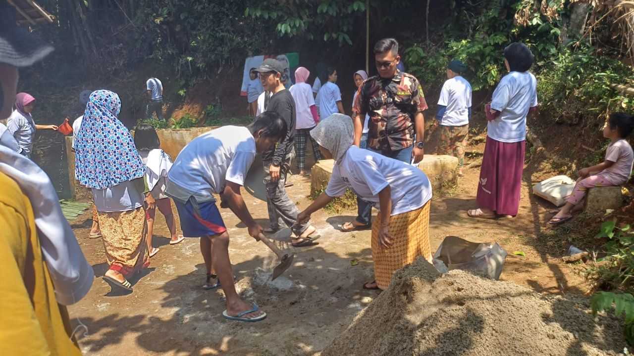 Gardu Ganjar Jaringan Ormas Renovasi Sumber Air dan Pemandian di Pandeglang 2