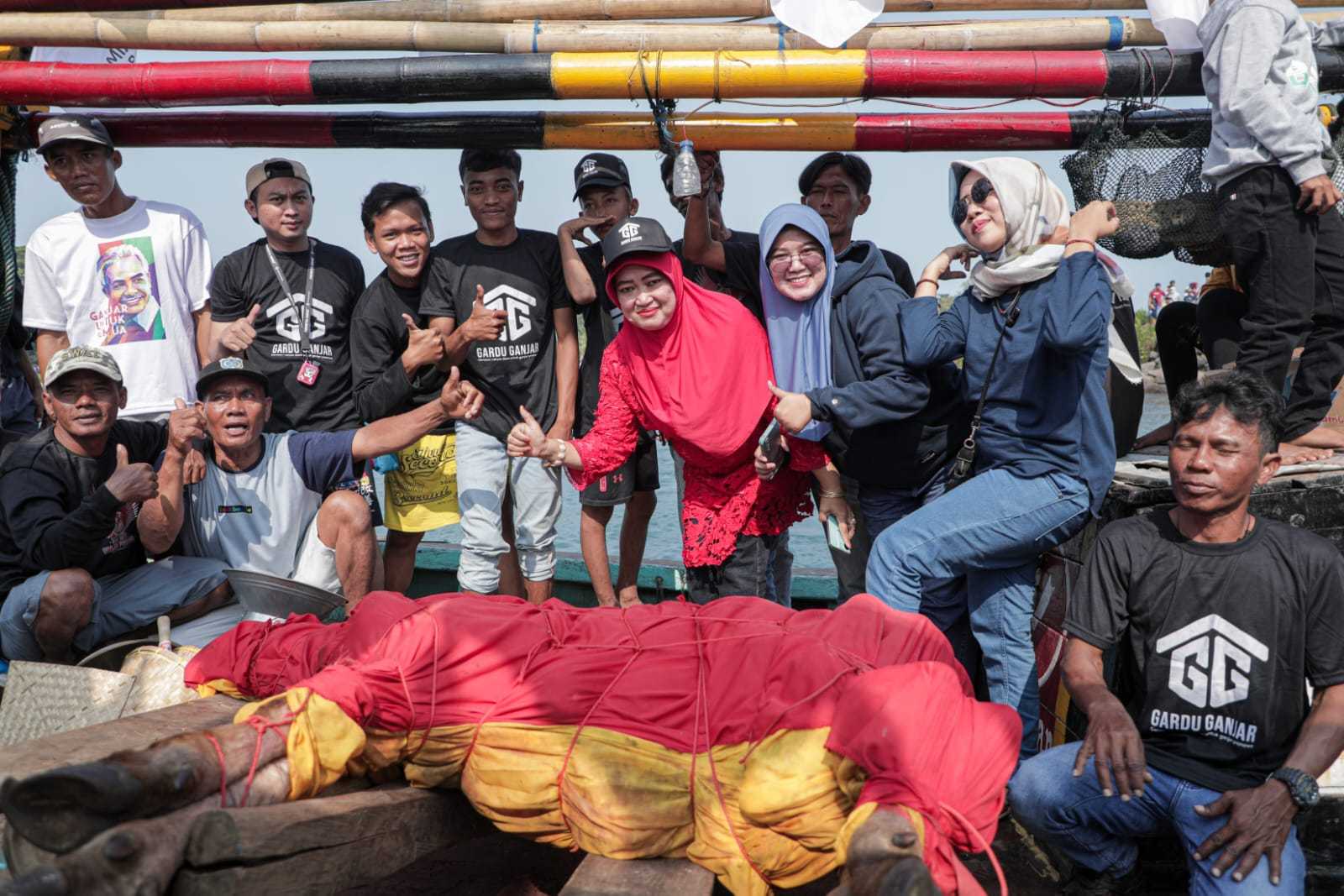 Gardu Ganjar Meriahkan Pelaksanaan Pesta Laut Carita di Banten 3