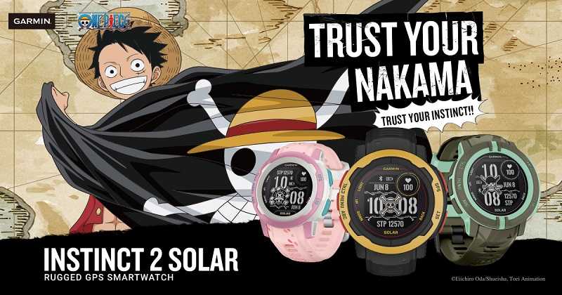 Garmin Luncurkan Jam Pintar untuk Pecinta Anime One Piece