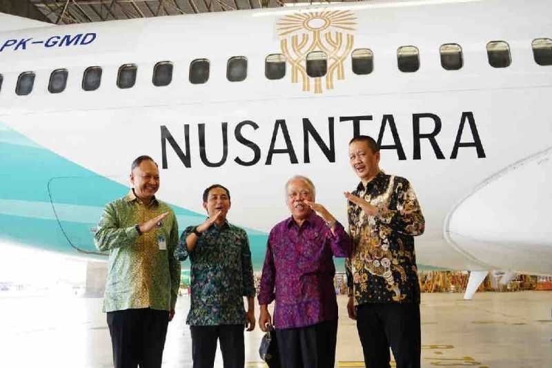 Garuda Indonesia Jadi Official Airline HUT Ke-79 RI di IKN