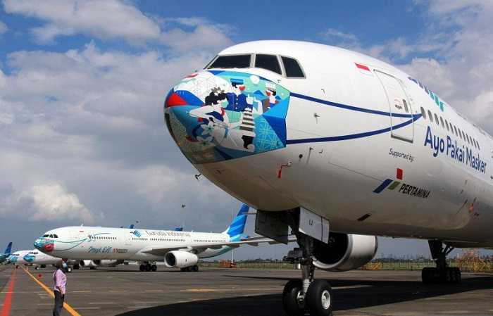 Garuda Indonesia Raih 5-Star Covid-19 Airline Safety