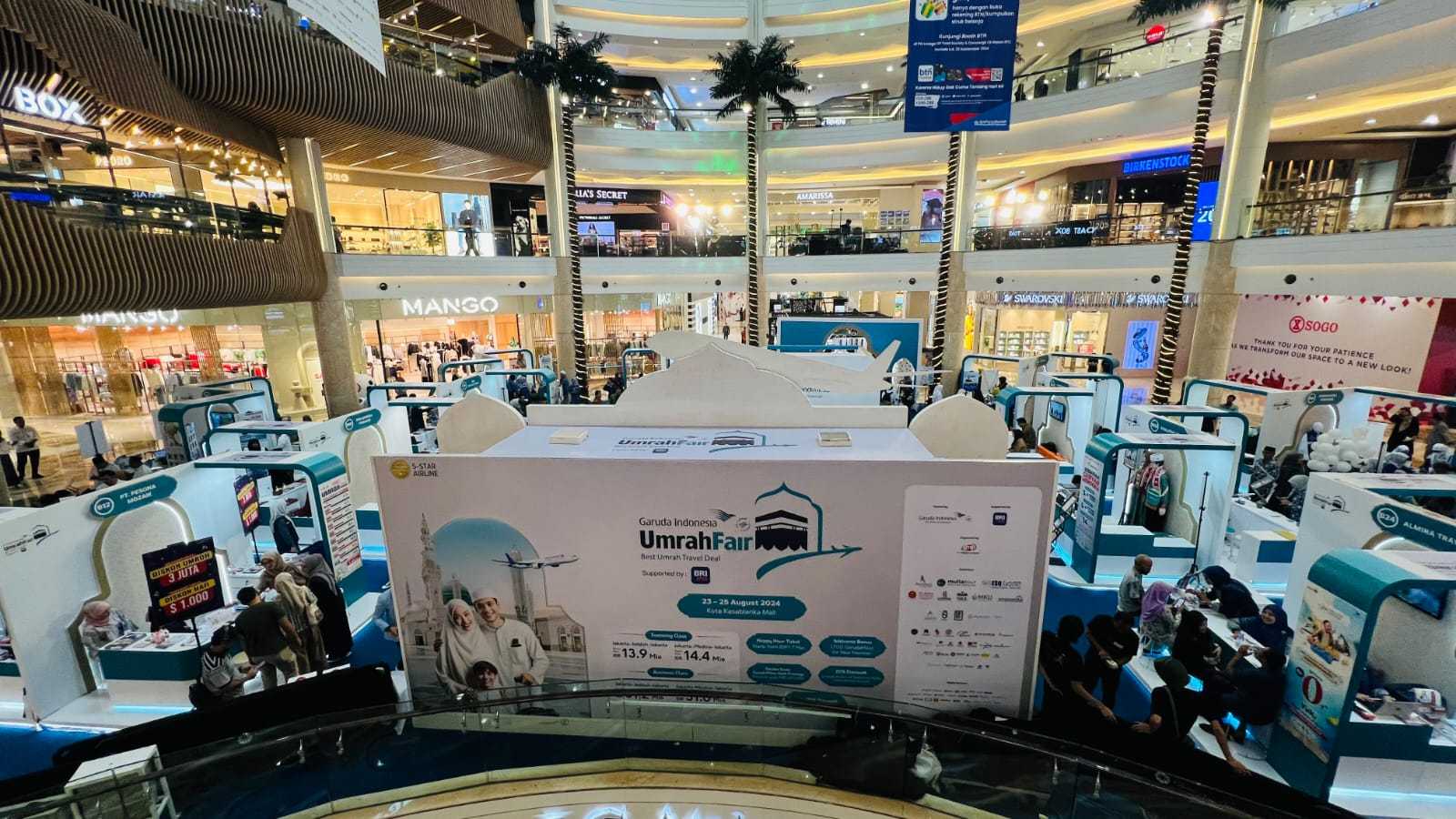 Garuda Indonesia Umrah Travel Fair Jawab Peningkatan Permintaan Perjalanan ke Tanah Suci 