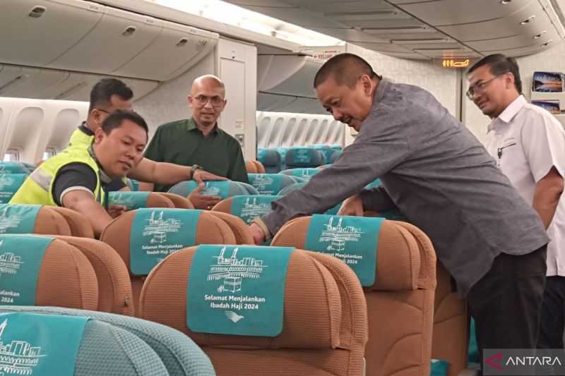 Garuda Siapkan 14 Pesawat Berbadan Lebar Layani Jamaah Haji 2024