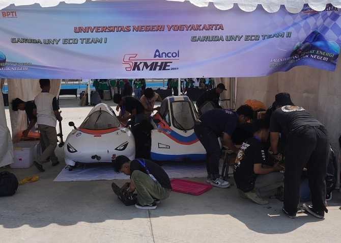 Garuda UNY Team Juara Kontes Mobil Hemat Energi 2023