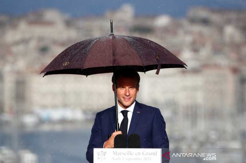 Gawat Bisa Terjadi Lonjakan Baru Ini, Presiden Macron Kesampingkan Pembatasan Baru Covid-19 di Prancis
