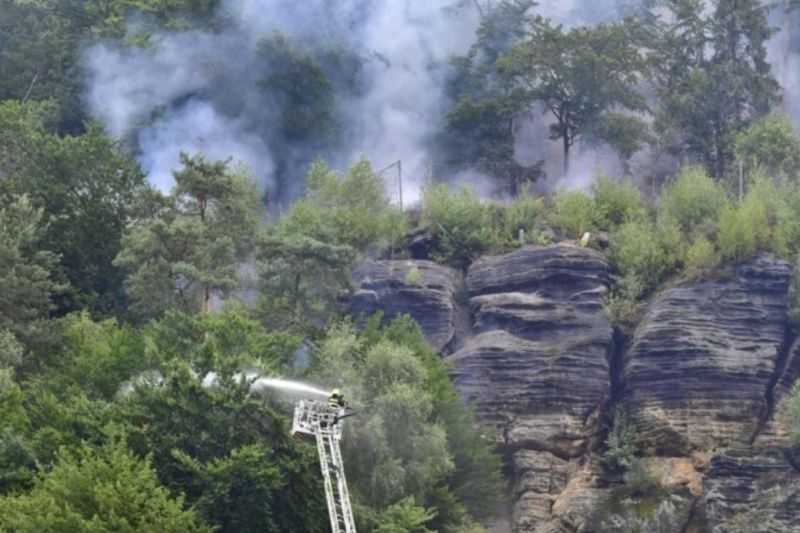 Gawat Ini Semoga Tidak Jatuh Korban Jiwa, Kebakaran Hutan Besar di Jerman dan Ceko Ancam Kawasan Wisata