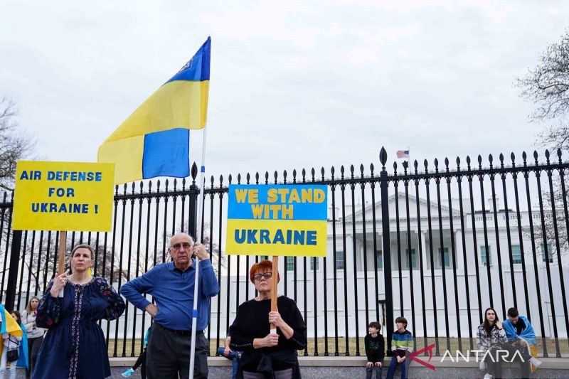 Gawat Kalau Amerika Kirim Pasukan Bisa Pecah Perang Dunia III, Presiden Ukraina Akan Berpidato di Depan Kongres AS Minta Bantuan