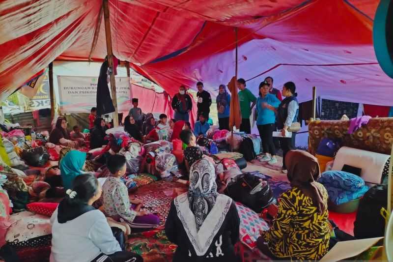 Gawat, Lima Pengungsi Gempa Cianjur Mulai Alami Gangguan Jiwa
