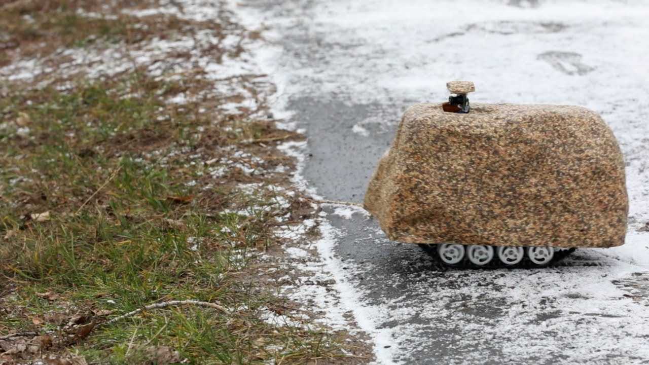 Gawat! Robot Militer Terbaru Rusia Spy Stone yang Bisa Menyamar Sebagai Batu