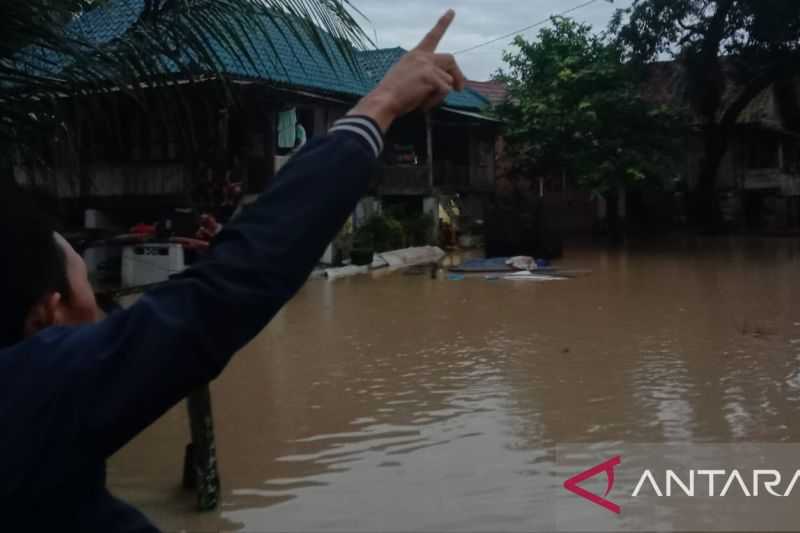 Gawat Semoga Tidak Ada Korban Jiwa, Ratusan Rumah di Muara Enim Terendam Banjir hingga Mencapai Dua Meter