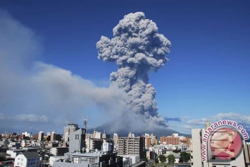 Gawat Semoga Tidak Banyak Jatuh Korban Jiwa, Gunung Sakurajima di Jepang Dua Kali Erupsi