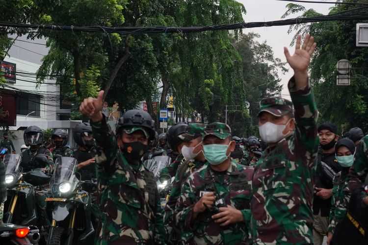 Gawat Semoga Tidak Ricuh, Ribuan Prajurit TNI Diterjunkan Bantu Hadapi Massa Reuni 212
