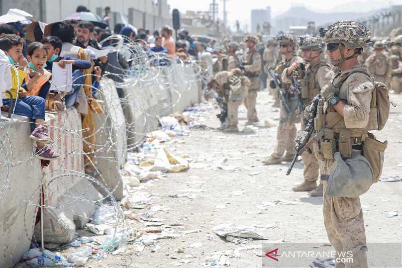 Gawat Terjadi Baku Tembak di Bandara Kabul, Tentara Afghanistan Tewas