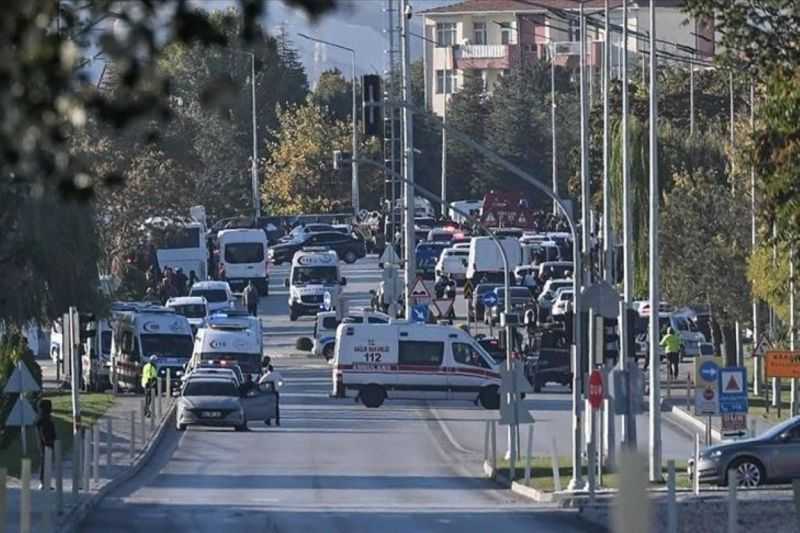 Gawat, Teroris Serang Fasilitas Perusahaan Dirgantara Turki di Ankara